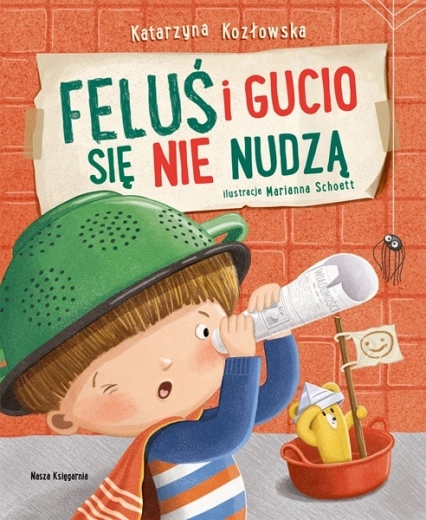 Feluś i Gucio się nie nudzą – książka dla przedszkolaków