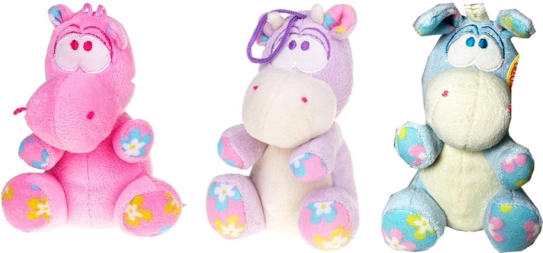 Pluszowe zwierzątka – osiołki dla najmłodszych