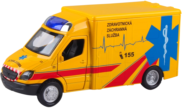 Ratownicy ambulans ZZS Mercedes‑Benz 1:36
