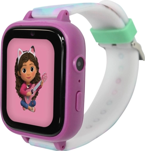 Dziecięcy smartwatch z aparatem LEXIBOOK Gabby's Dollhouse + karta 8 GB