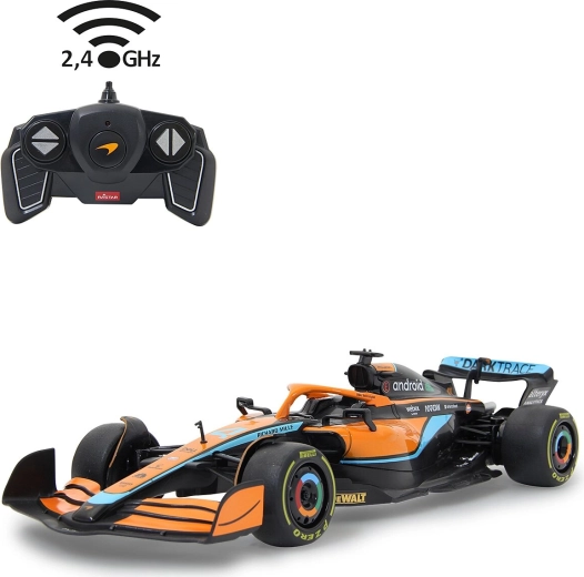 Zdalnie sterowany model McLaren MCL36 1:18 pomarańczowy
