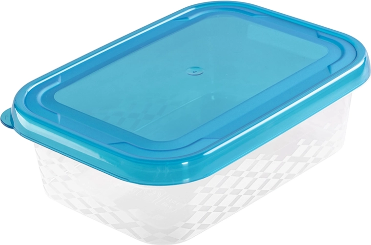 Pojemnik na żywność Blue Box 0,5 l, niebieski, prostokątny