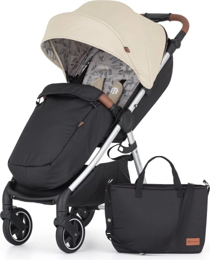 Petite&Mars wózek spacerowy Royal3 silver sahara beige