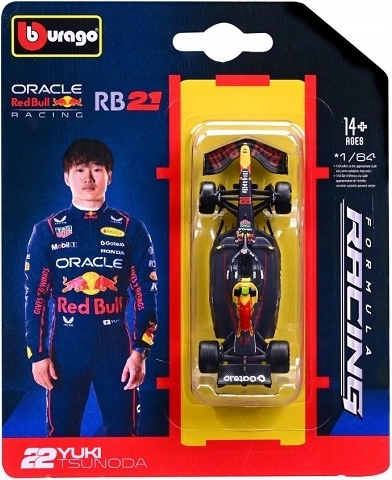 Model F1 Bburago 1:64 Oracle Red Bull Racing RB21 2025 – Yuki Tsunoda