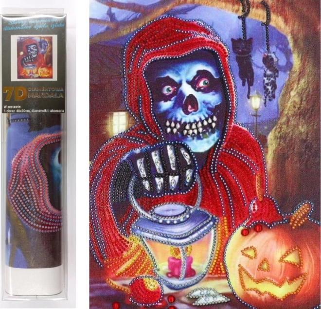 diamentowe malowanie 7D Halloween 30 × 40 cm