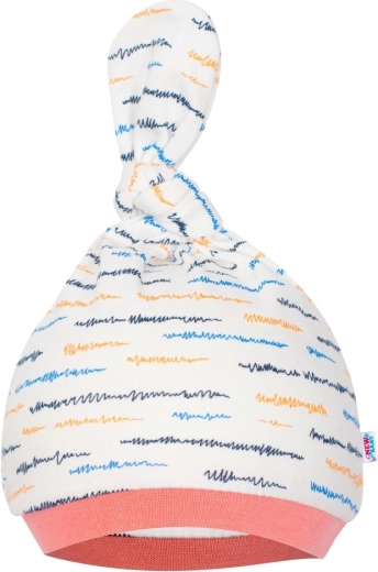 Niemowlęca bawełniana czapeczka New Baby Summertime dla dziewczynek 9–12 miesięcy