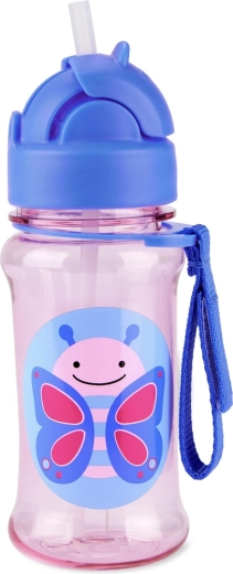 Skip Hop Zoo butelka z Tritan z ustnikiem 355 ml Motylek