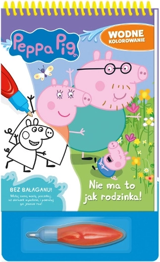 Świnka Peppa – Kolorowanki wodne 13: Rodzina jest najlepsza