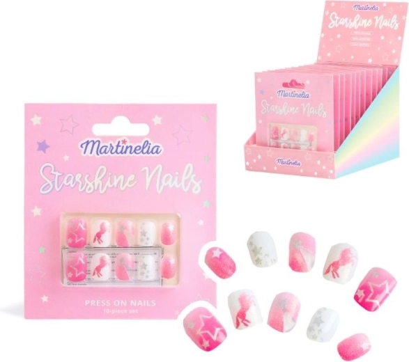 Naklejane paznokcie Martinelia Starshine Unicorn - 1 sztuka