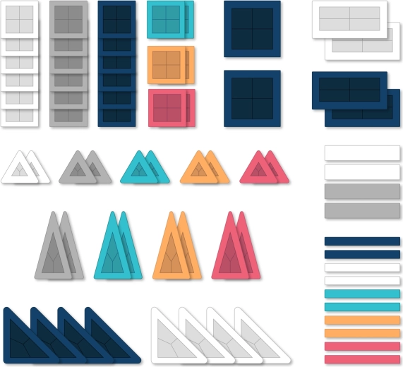 Bezpieczne i trwałe elementy z matową powierzchnią