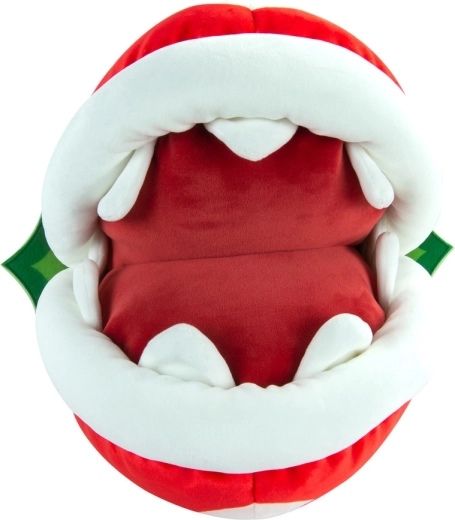 Ikoniczny wygląd rośliny piranii z Super Mario