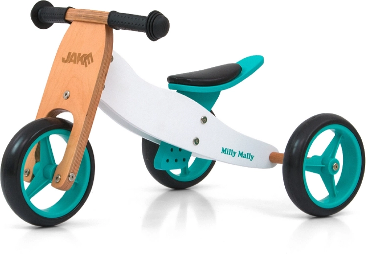 Milly Mally dziecięcy jeździk Jake 2w1 Classic Mint