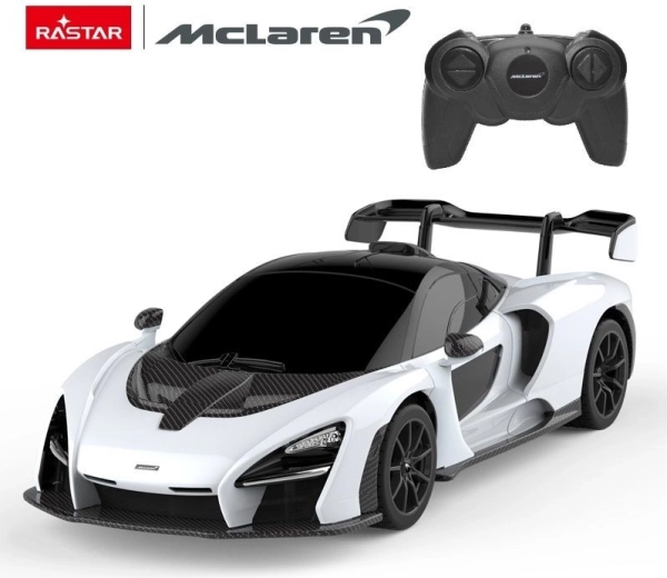 Samochód RC McLaren Senna Rastar 1:24 biały - 1 szt.