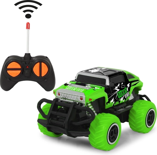 JAMARA Runny one zdalnie sterowany monster truck 1:43 zielony 27 MHz
