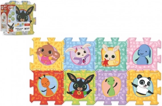 Piankowe puzzle KRÓLICZEK BING i przyjaciele