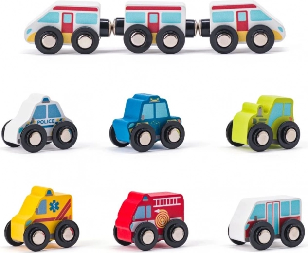 Pojazdy na kółkach i magnetyczna kolejka