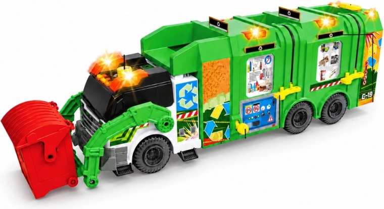 Mechanizm do obsługi pojemników