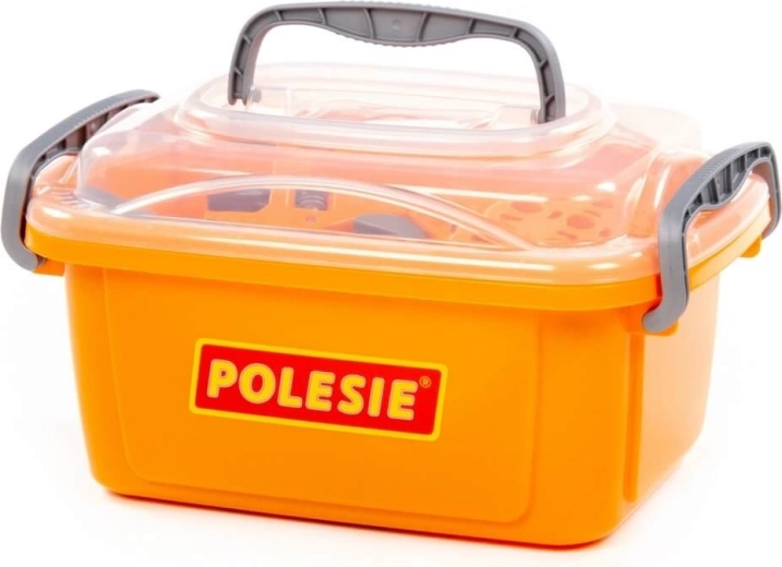 Przenośne pudełko z bezpiecznym zamknięciem