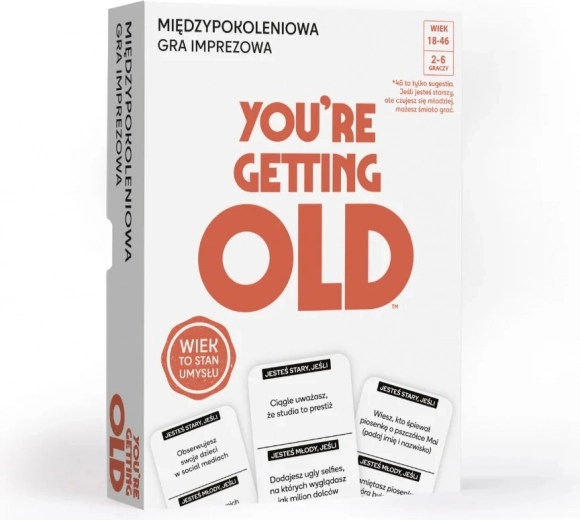 You’re getting old – imprezowa gra karciana dla dorosłych