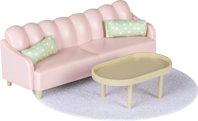 Lundby podstawowy zestaw mebli do salonu do domku dla lalek