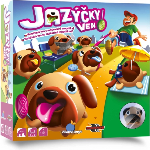 Języki na wierzch! Gra pamięciowa z mopsikami