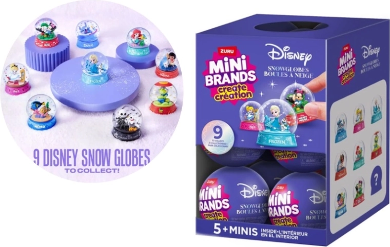 Zuru 5 Surprise Mini Brands Disney kolekcjonerska kapsuła z niespodzianką - 1 sztuka