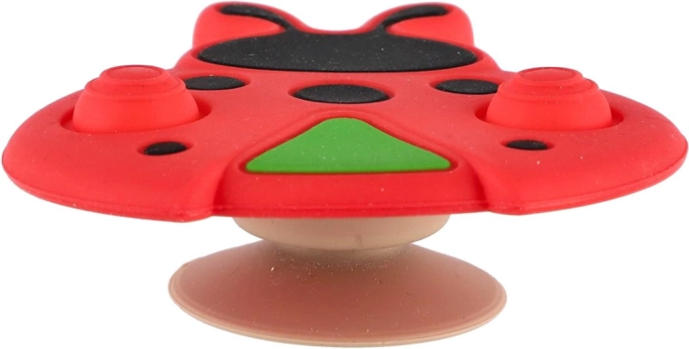 Stabilna zabawa dzięki przyssawce