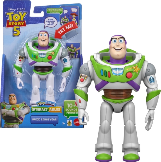 Mattel Disney Toy Story interaktywna figurka Buzz Astral 18 cm (EN)