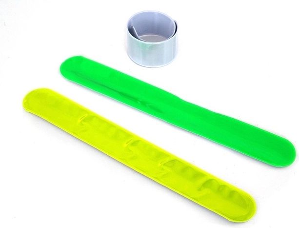 Odblaskowa samozaciskowa opaska na nadgarstek dla dzieci