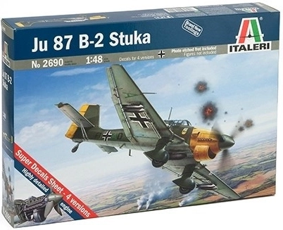 Model samolotu Junkers JU-87 B Stuka Bitwa o Anglię