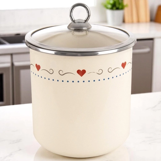 Przezroczyste szklane wieczko dla natychmiastowego podglądu