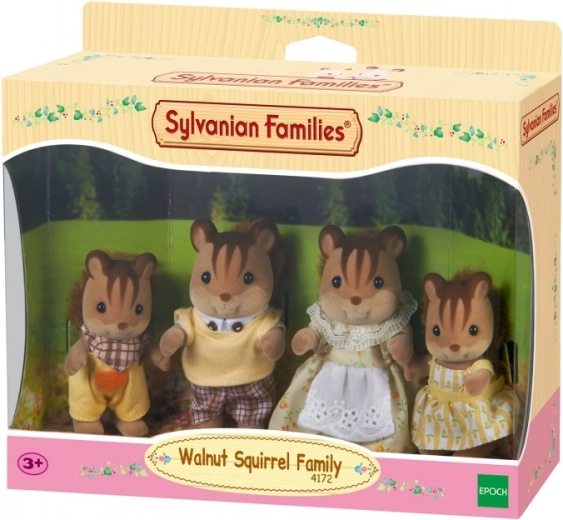 Rodzina wiewiórek SYLVANIAN FAMILIES – zestaw 4 figurek
