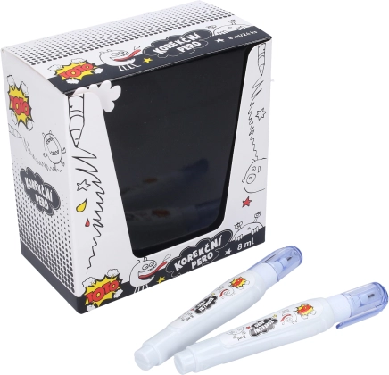 Korektor w piórze 8 ml z cienką metalową końcówką