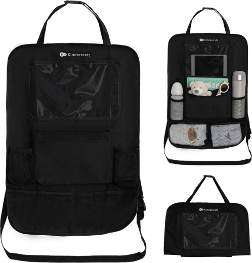 Kinderkraft organizer do auta 2w1 Black