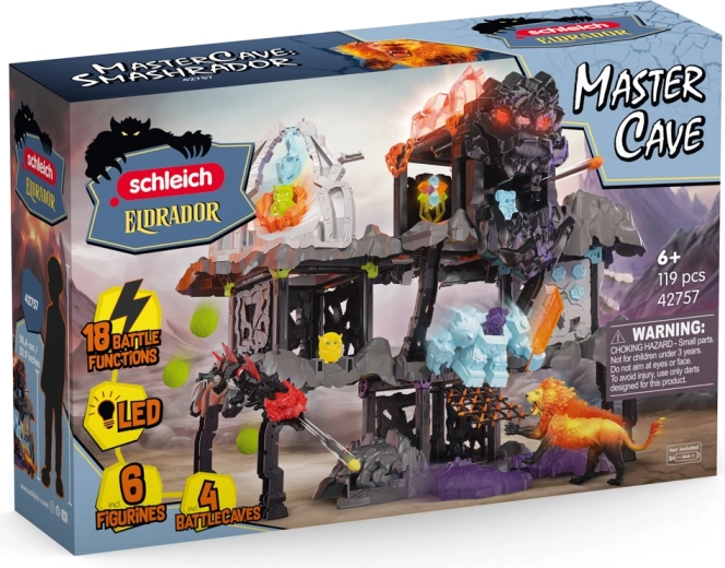 Schleich Eldrador MasterCave Smashrador – główna jaskinia