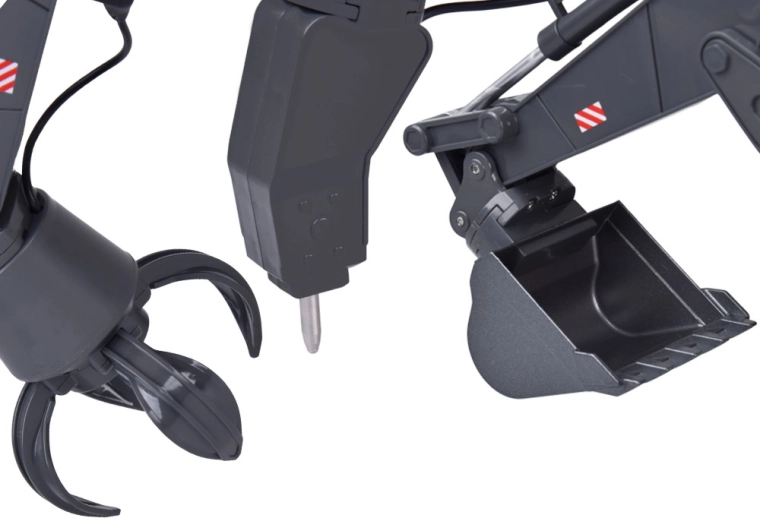 Wymienne osprzęty 3w1 do realistycznej zabawy