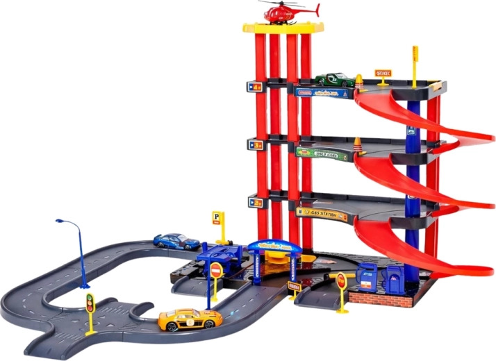 Działająca winda i cztery piętra zabawy