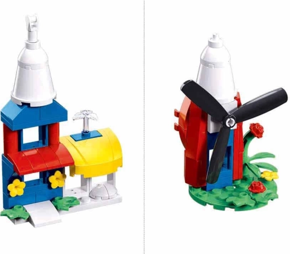 Budowanie 6 w 1: od domku po wiatrak