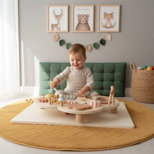 Stabilna konstrukcja dla bezpiecznej zabawy