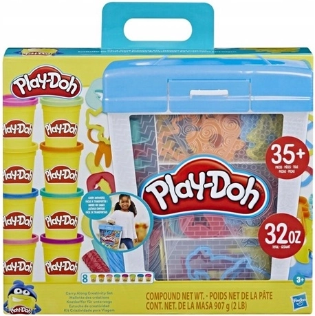 Kreatywna walizka z masą plastyczną i akcesoriami Play-Doh