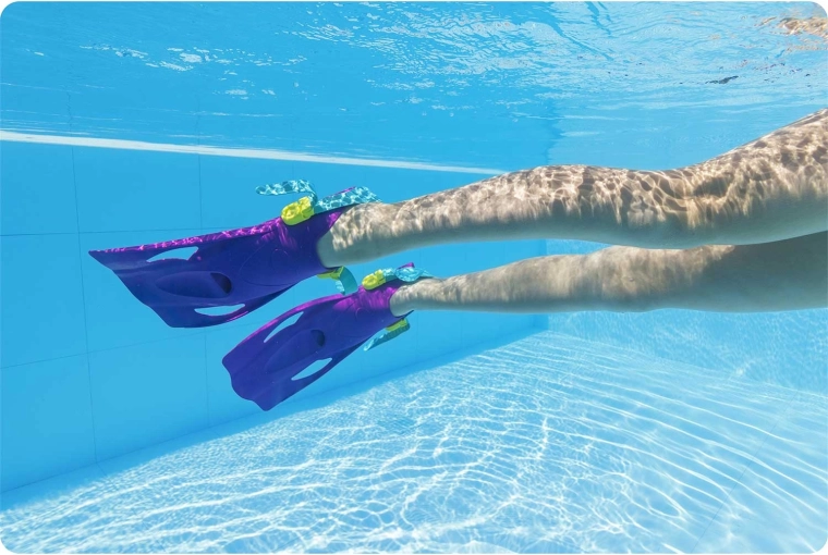 Regulowane płetwy dla szybszego poruszania się