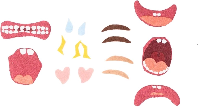 Zestaw min i akcesoriów do nauki emocji