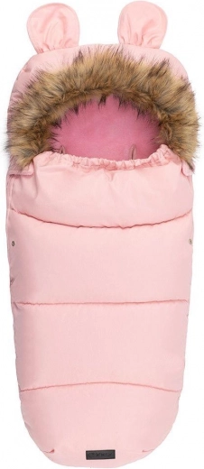 Zimowy śpiworek do wózka MoMi Cozy – różowy