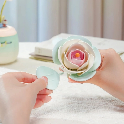 Relaksująca składanka DIY 3D bez kleju