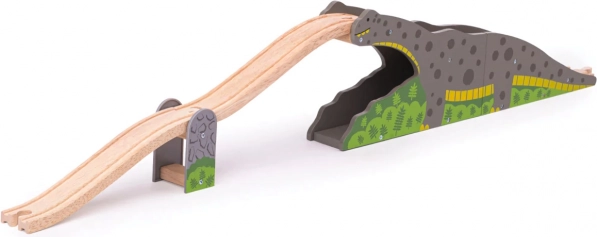 Most dinozaura Bigjigs Rail do drewnianych kolejek