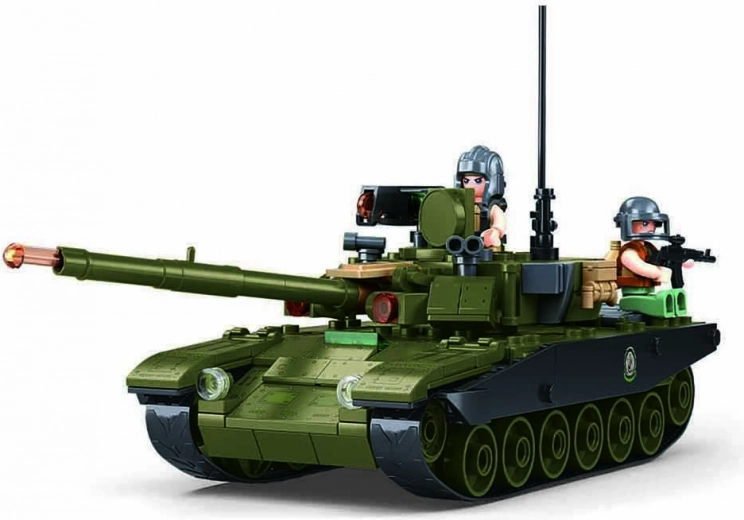 Klocki Sluban Czołg Armii IFR T90AS