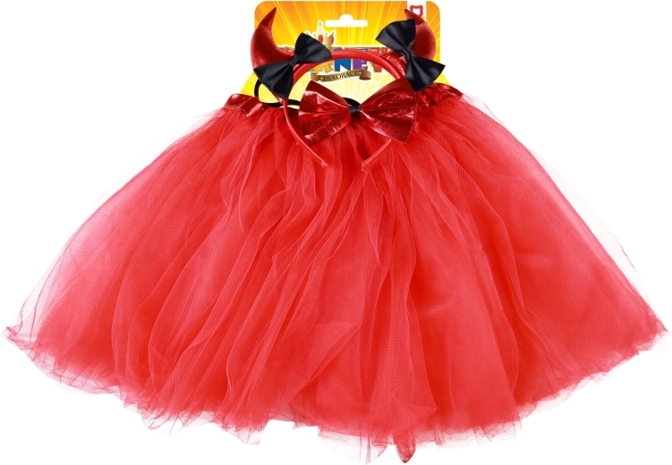 Puszysta spódniczka tutu z ogonkiem