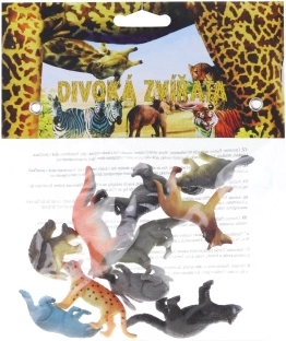 Leśne zwierzątka – zestaw 10 plastikowych figurek