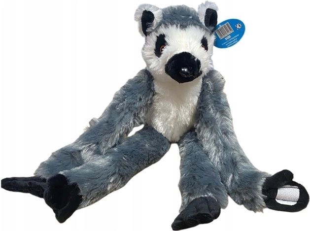 Pluszowy lemur z rzepami 48 cm - 1 sztuka