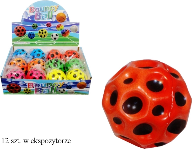 Kosmiczna piłeczka z wgłębieniami 6 cm - 1 sztuka